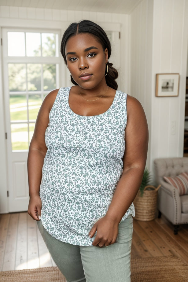 Serenely Beautiful Sleeveless Top